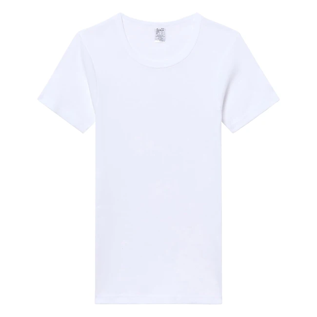 Camiseta Interior Junior Abanderado Algodn 100 Blanco 6 Aos