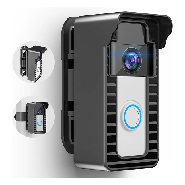 Angle Mount Antitheft Waterproof Doorbell Holder Outdoor Usage - Video Doorbell 1233 Plus4st Propro 2 2 Installation
