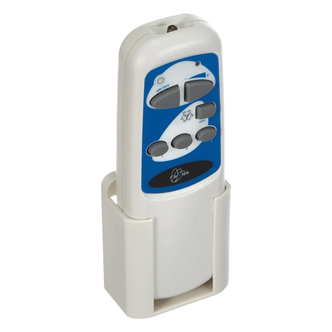 Télécommande Ventilateur Plafond Blanc Farelek 112596 - Contrôle Facile et Pratique