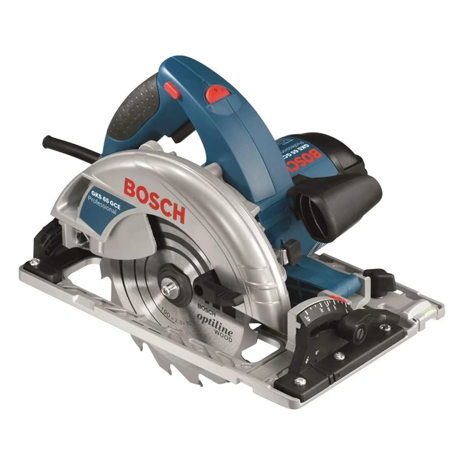Scie circulaire Bosch Professional GKS 65 GCE 1800W - Performances exceptionnelles