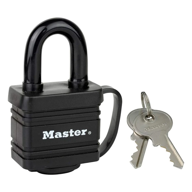 Lucchetto Master Lock 7804EURD Nero 78 x 4 x 29 cm - Sicurezza e Resistenza