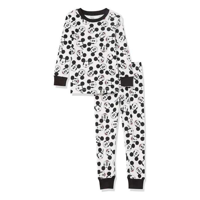 Pigiama Disney Mickey Vibes per Bambini e Ragazzi - Taglia 8