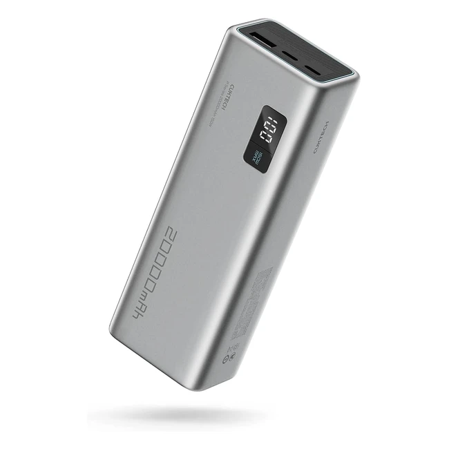 Batería Externa Cuktech 15 20000mAh 150W USB C PD 100W Carga Rápida iPhone 14 Pro Max Galaxy S23Ultra Macbook Pro