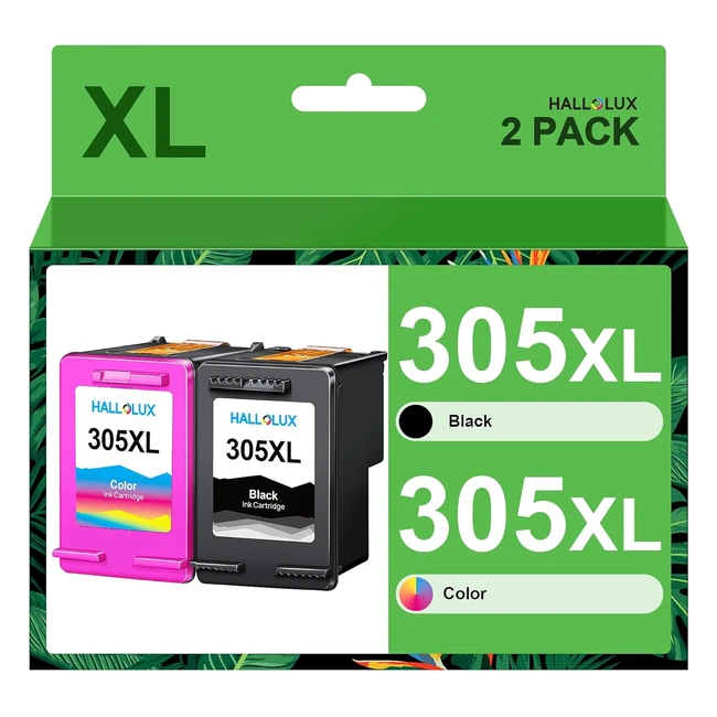 305XL Printer Cartridges Compatible with HP 305 - High Page Yield - Black Colour