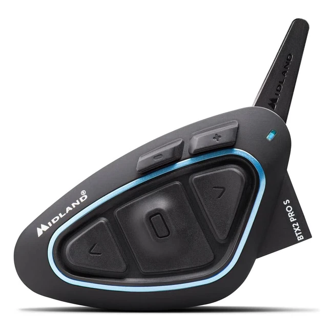 Intercomunicador Bluetooth Midland BTX2 Pro S LR Single C141402 - Waterproof - S