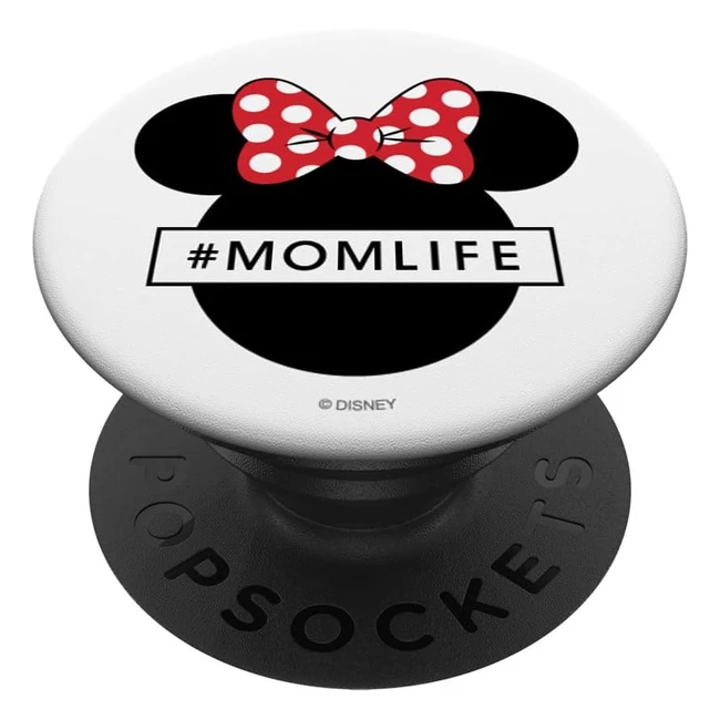 Disney Minnie Mouse Icon Mom Life PopSockets - PopGrip - Nr.1234 - Tabletständer und Halter - Offizielles Disney Merchandise