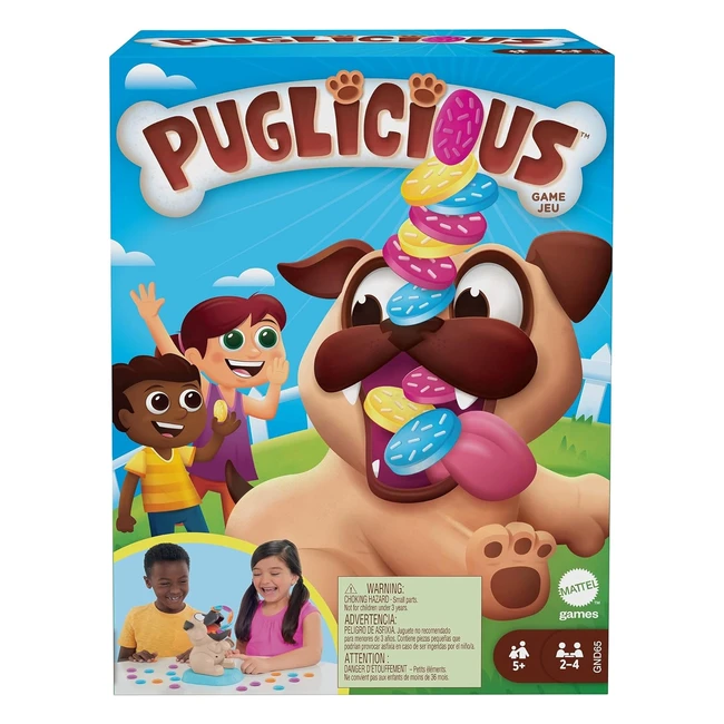 Mattel Spiele Kartenspiel und Kinderspiel für Hunde-Liebhaber | Puglicious