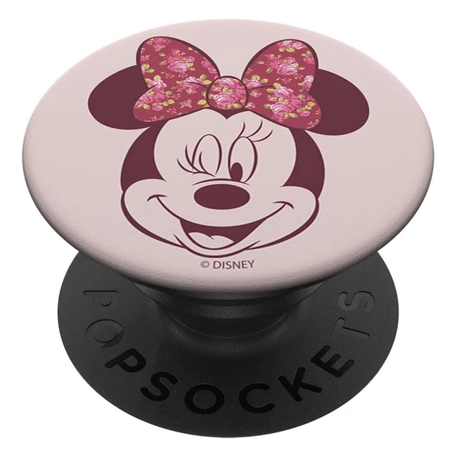 Disney Minnie Mouse Pink Floral Bow Popsockets - Popgrip 20DNMC00042B001