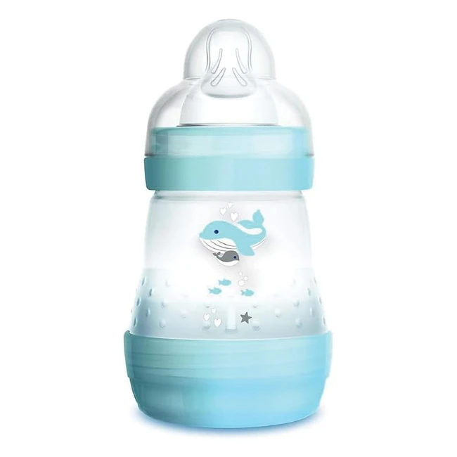 Biberon Mam Easy Start Anticolica SkinSoftTM 0 Mesi 160 ml Azzurro
