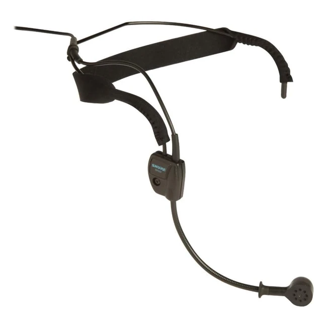 Microfono dinamico headset Shure WH20QTR ad angolo retto 1102 cm - Plug telefono per ingresso microfono sbilanciato 1/4'' - Nero