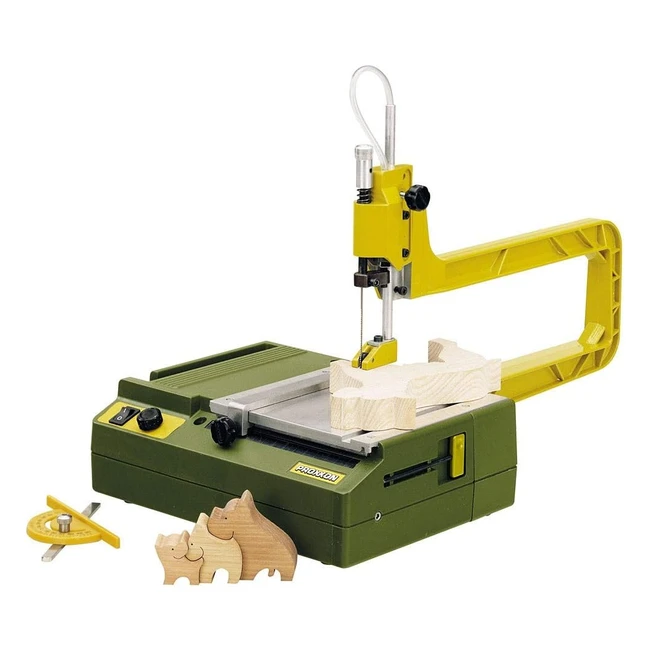 Scie  chantourner Proxxon 27088 DS 230E 85W - Lames incluses - Plan de travail