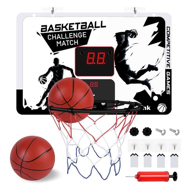 Mini Canestro Basket per Bambini Kit Movimento Tavola 3 Giocattolo 6 7 8 9 Anni