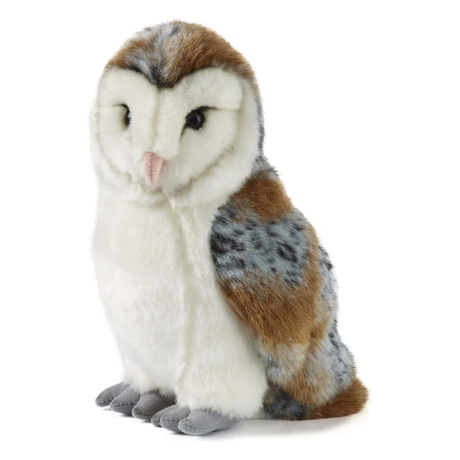 Living Nature Soft Toy Barn Owl - Realistic Plush Toy for Animal Lovers