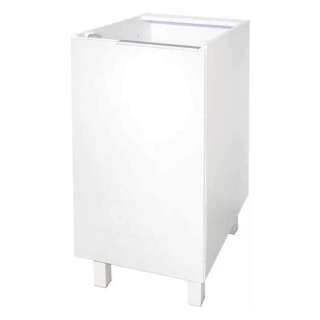 Mobile cucina Berlioz CP4BB bianco lucido 40x52x83 cm - Alta qualit