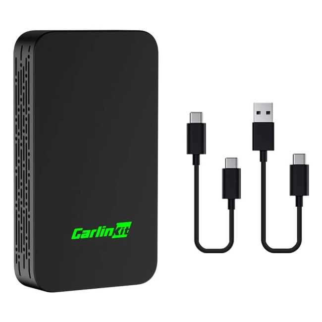 Carlinkit 50 2Air Wireless Carplay  Android Auto Adapter for Cars  Plug  Play