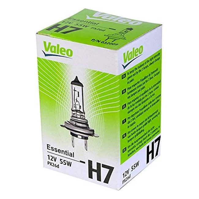 Valeo Essential 032009 - Ampoule Projecteur Longue Porte - Haute Puissance - S