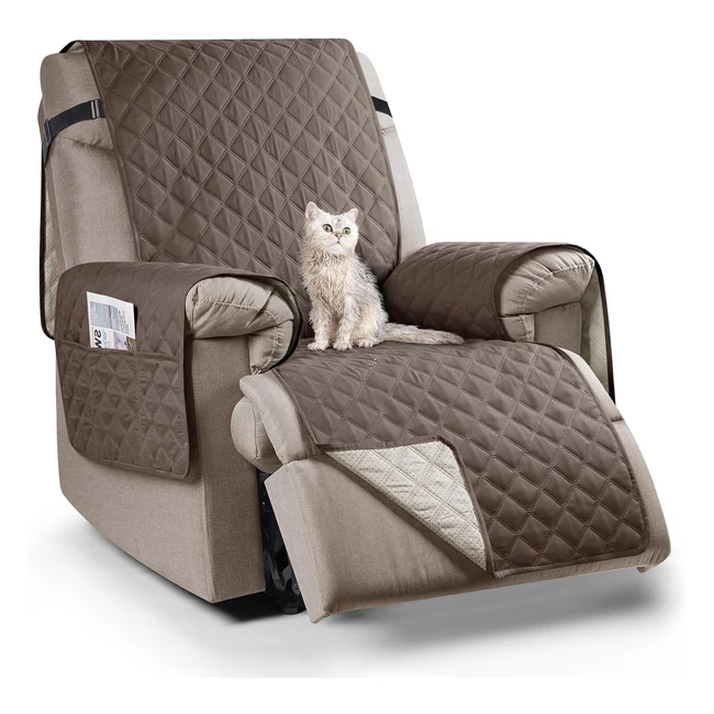 Copridivano Relax Reclinabile Impermeabile Taococo Marrone