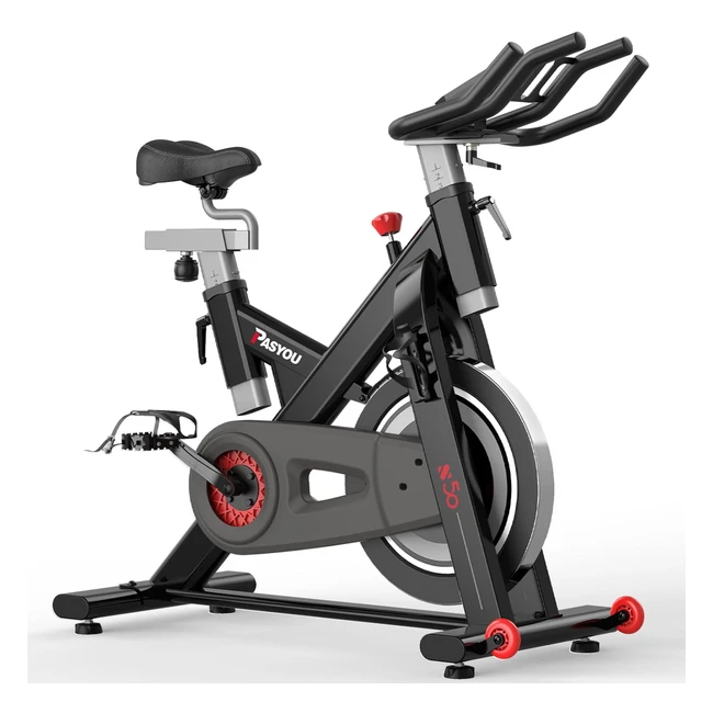 Cyclette Professionale Pasyou S50S70 - Resistenza Magnetica - Supporto Tablet - Allenamento Cardio - Bici Fitness