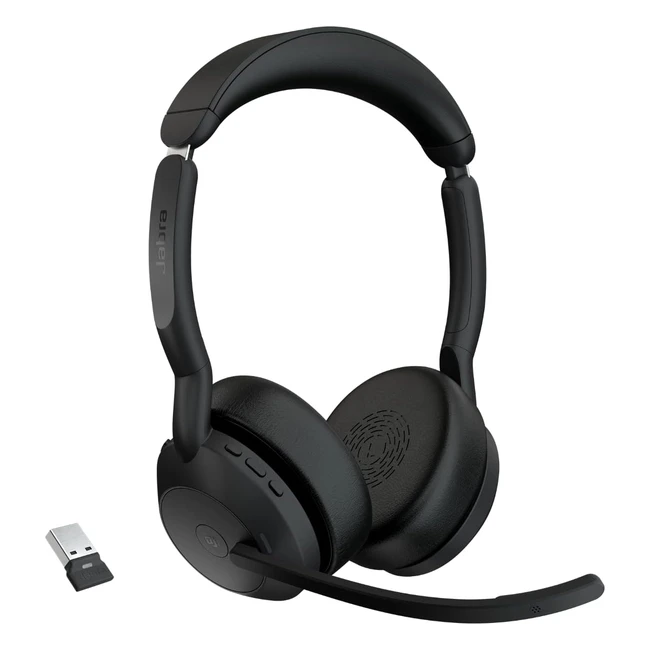 Jabra Evolve2 55 Microcasque Sans Fil Stro Jabra Air Comfort ANC - Noir