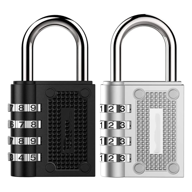 Secure Your Belongings with Ultra Security 4-Digit Code Lock Padlock for School 