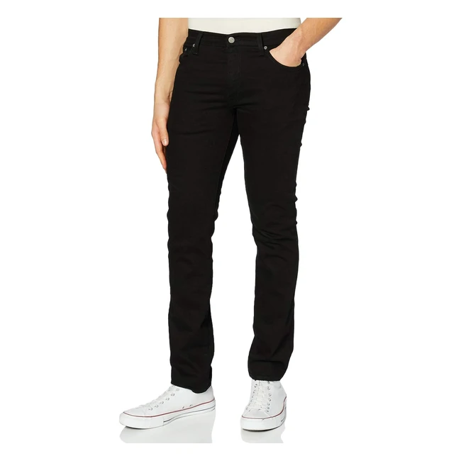 Levis 511 Slim Jeans Homme Nightshine 33W 34L - Coupe Slim Confortable et Tenda