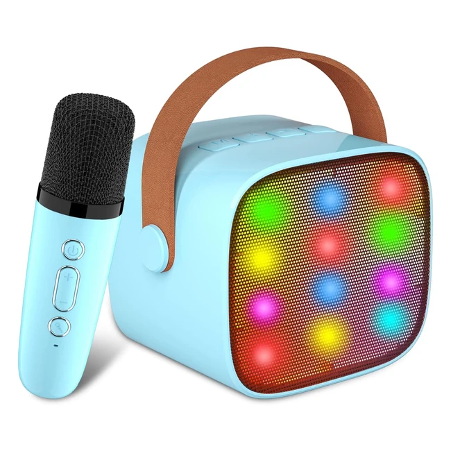 Microfono Karaoke BONAOK Cambia Voce Bluetooth LED - Regalo Compleanno Ragazzi R