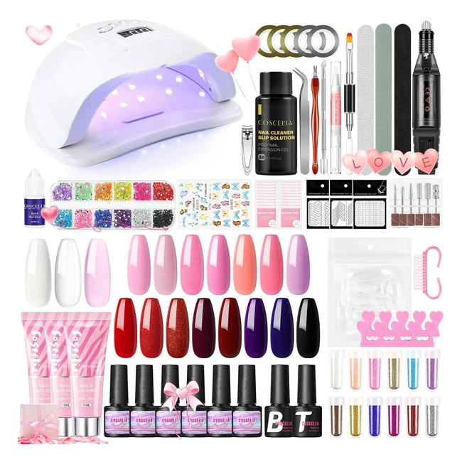 Kit Smalti Semipermanenti per Unghie Coscelia - Gel Completo Professionale in 15