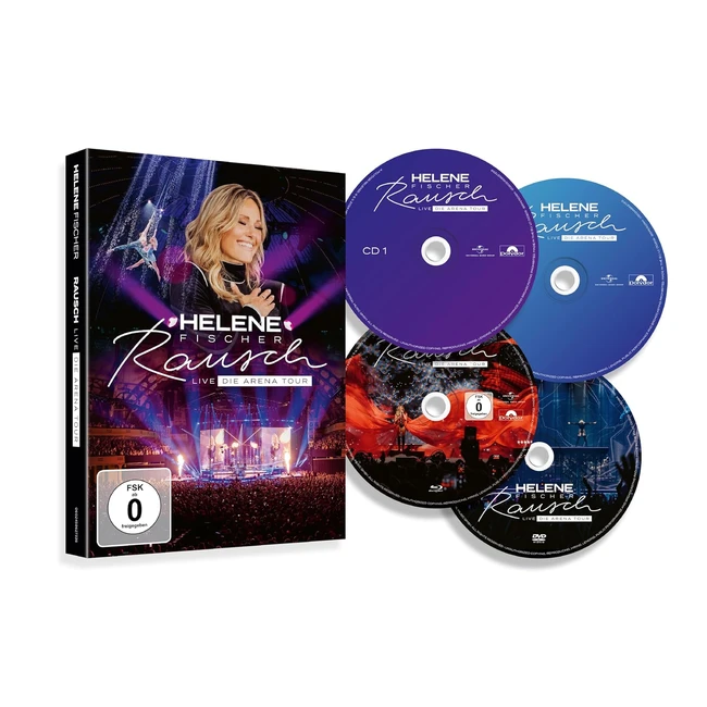 Rausch Live Die Arenatour 2CDDVD BR - Concert Film Musique