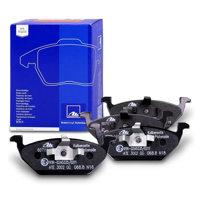 Set pastiglie freno a disco ATE 13046071112 - Alta qualit prestazioni ottimal