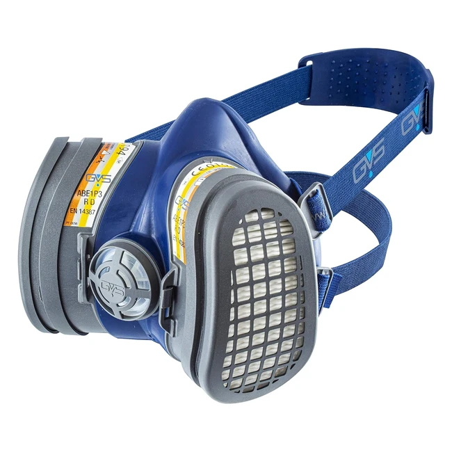 Maschera Elipse GVS SPR580 - Protezione Gas e Polveri - Filtri Sostituibili - Abe1p3