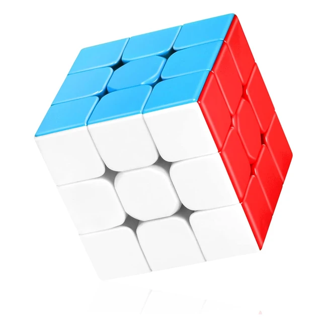 Toyess Speed Magic Cube 3x3 Stickerless Smooth Puzzle Cube Brain Teasers