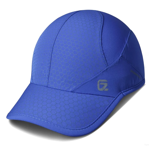 Gadiemkensd Stretch Sport Hat Lightweight Quick Dry Breathable Running Cap - Blu