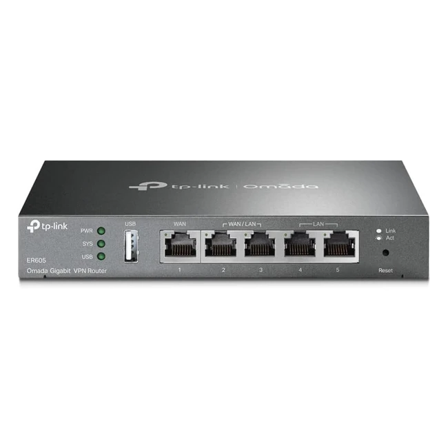 Router TP-Link Gigabit MultiWAN VPN - Alta velocidad y seguridad