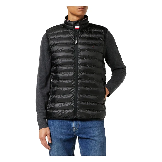 Gilet Piumino Uomo Tommy Hilfiger Core Packable Recycled - Nero - Ref10004