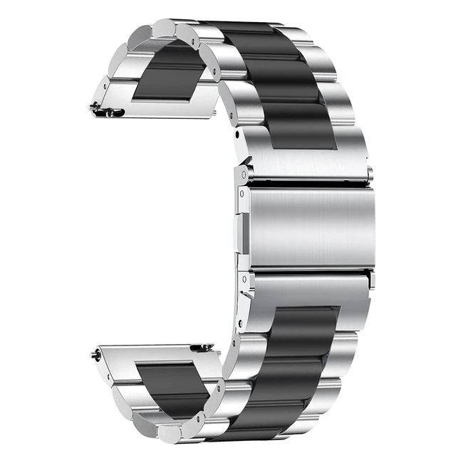 Bracelet de montre en acier inoxydable 20mm - Dgagement rapide - Homme et femm