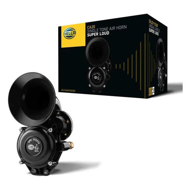 Tromba Hella CA20115DBA 400Hz Tono Alto Elettrico Pneumatico - Quantit 13