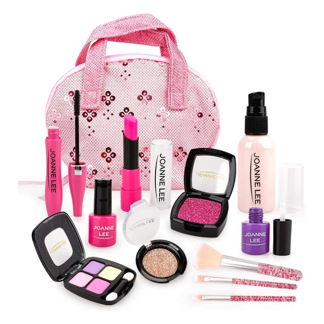Girls Makeup Set for 2-5 Year Olds - Princess Cosmetic Kit - Role Play Game Beauty Set