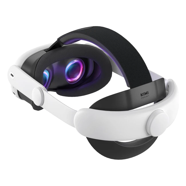 Kiwi Design Sangle Lite Meta Quest 3 Accessoires - Confort et Stabilité Supérieurs