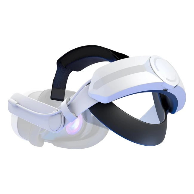 Cinturino Elite Strap per Oculus Quest 3 con Batteria 8000mAh - Extra 4 Ore di R