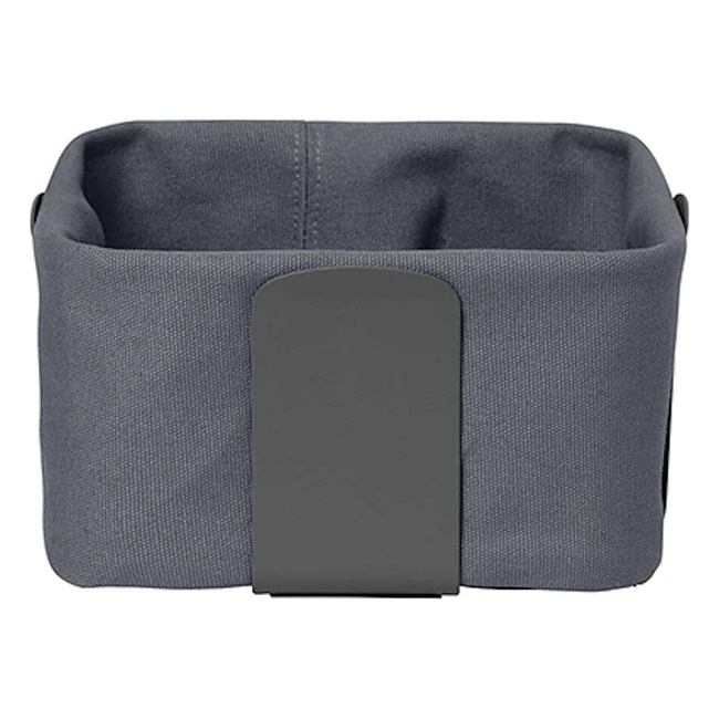 blomus Desa Brotkorb Gre S 20x20cm dunkler Grauton magnet 64202