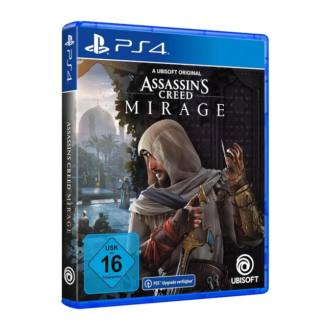 Assassins Creed Mirage PS4 Uncut - Action-Adventure Spiel mit Parkour und Attent