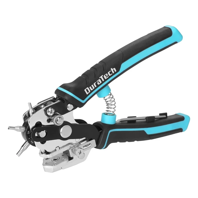 Duratech Pince Perforatrice Rotative 6 Tailles Poinon Interchangeables