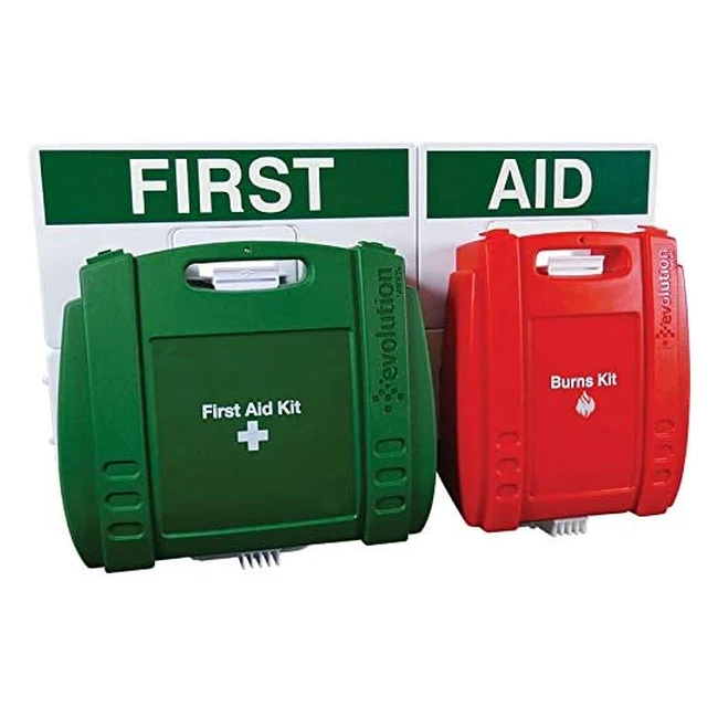 Safety First Aid Evolution Large First Aid Burns Kit 43x65cm Fully Stocked