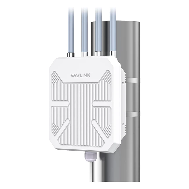 Antenne WiFi Extrieur Puissante Wavlink AX1800 Mesh Outdoor POE Rpteur
