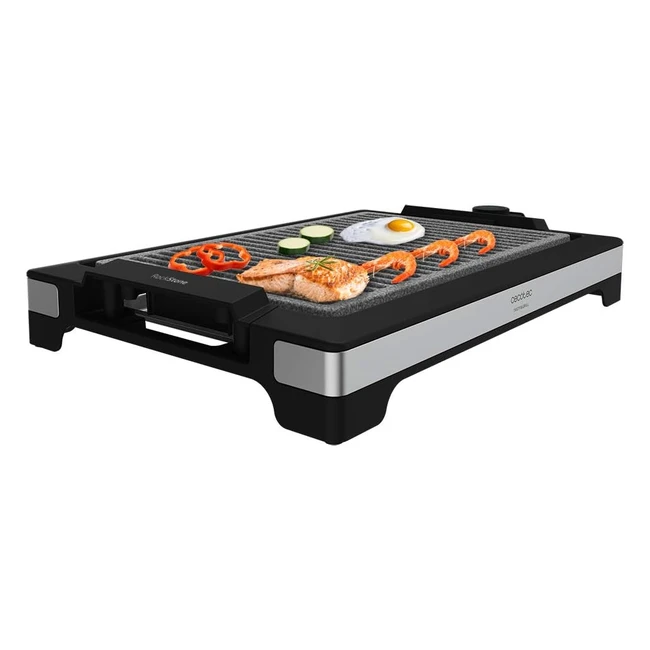 Cecotec TastyGrill 2000 InoxStone Elektrogrill 2000 W Design Struktur und Edelst