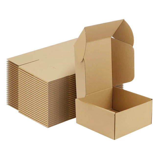 Lot de 25 cartons emballage colis 204x204x102 cm - Rlavbl - Solide et durable