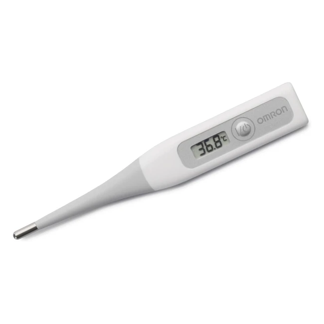Omron Flex Temp Smart Digitales Fieberthermometer - Wasserfest - Genau - Oral/Rektal/Axillar - Austauschbare Batterie - Flexible Spitze - Sanfte Messung