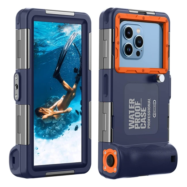 Etui tanche universel Lanhiem pour iPhone Samsung Huawei Xiaomi Redmi Oppo Vivo 4768 15m