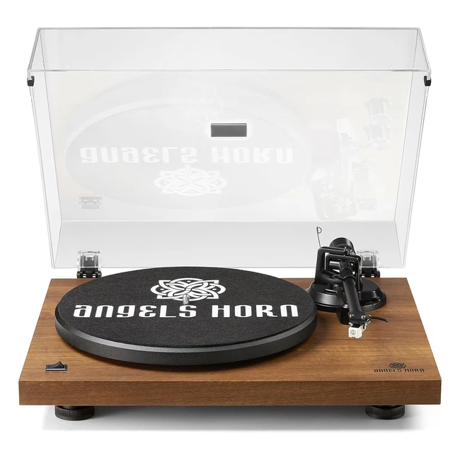 Platine Vinyle Angels Horn Bluetooth AT3600L 2 Vitesses 33 45 tr/min