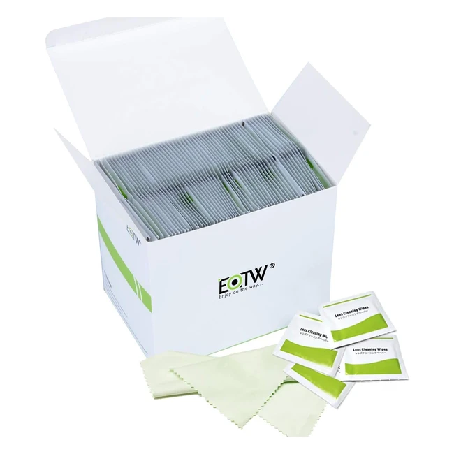 Salviette Schermo EOTW 240 Pezzi - Detergenti per Computer Smartphone TV - 5x6 c